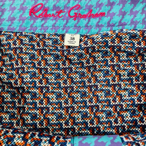 MENS ROBERT GRAHAM SWIM TRUNKS - Picture 3 of 3